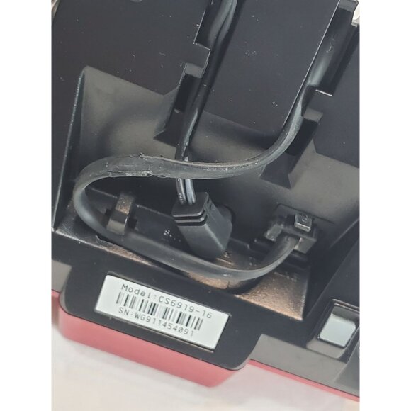 VTech Cordless Phone With Answering Machine & Charger Model CS6919-16 Red - Picture 4 of 16